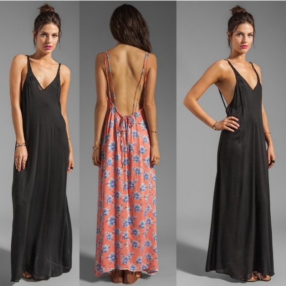 Silk thai hana dress acacia swimwear backless rare - Picture 8 of 11